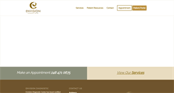 Desktop Screenshot of envisiondx.com